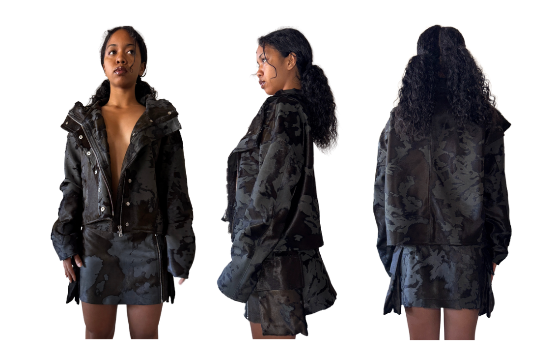 CAMO PONY JACKET