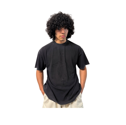 ANUBIS RHINESTONE TEE
